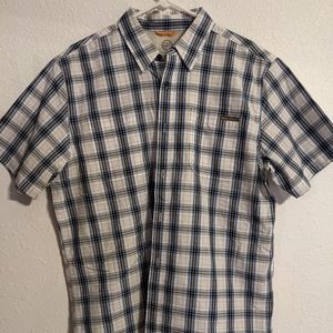 Men's Short Sleeve Dress Shirt By Field And Stream Size Large